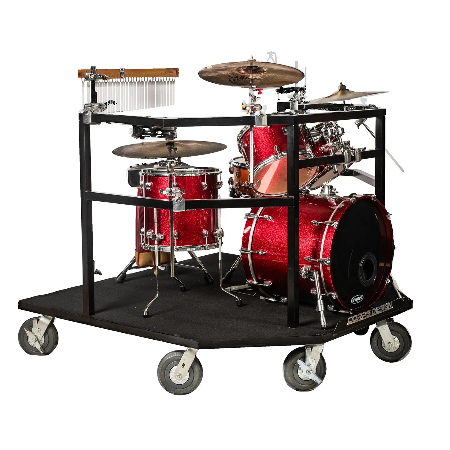 Drumset Cart  | Corps Design