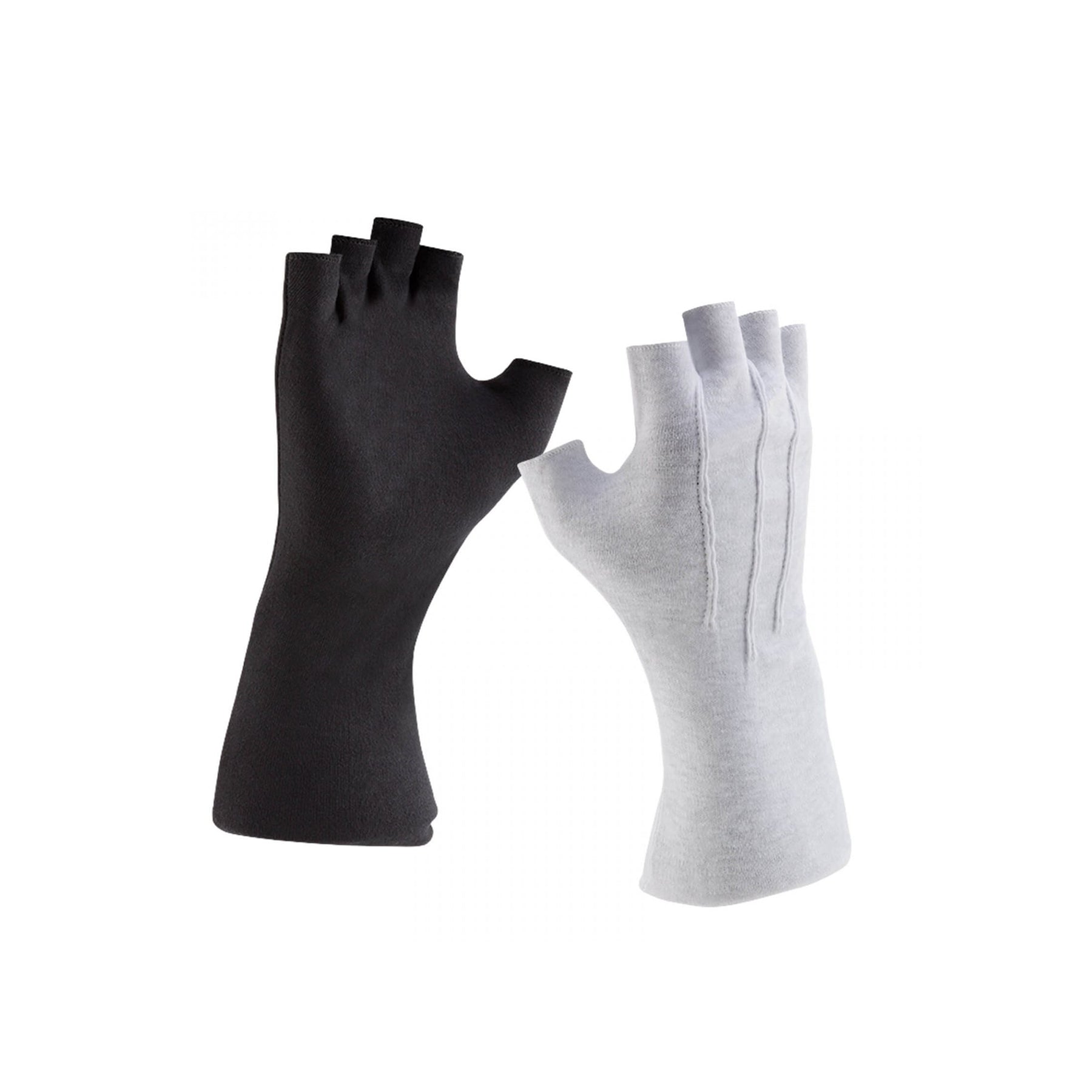 Fingerless Long-Wristed Cotton Gloves