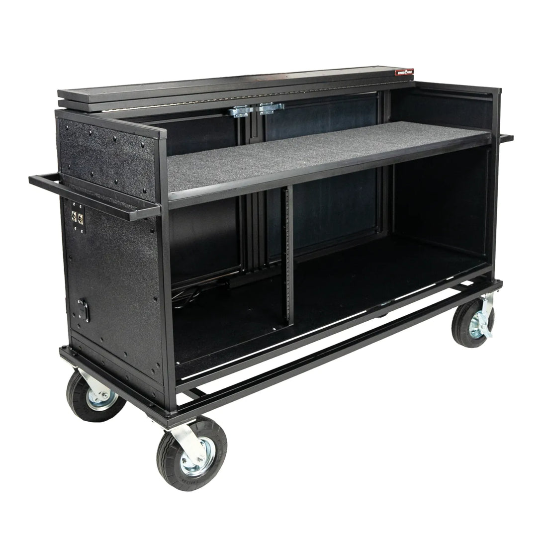 Premium Enclosed Synth Cart | Synced Up