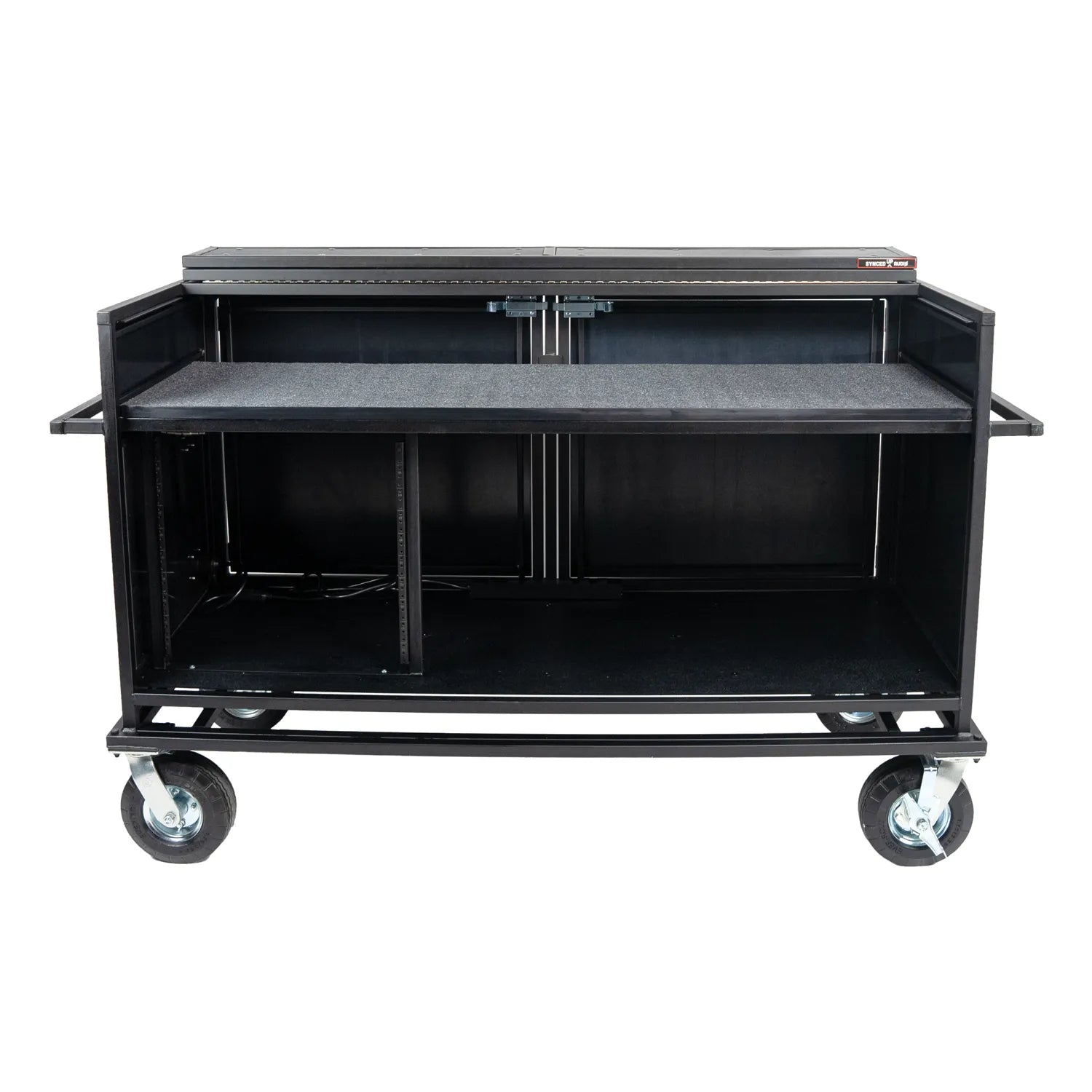 Premium Enclosed Synth Cart | Synced Up
