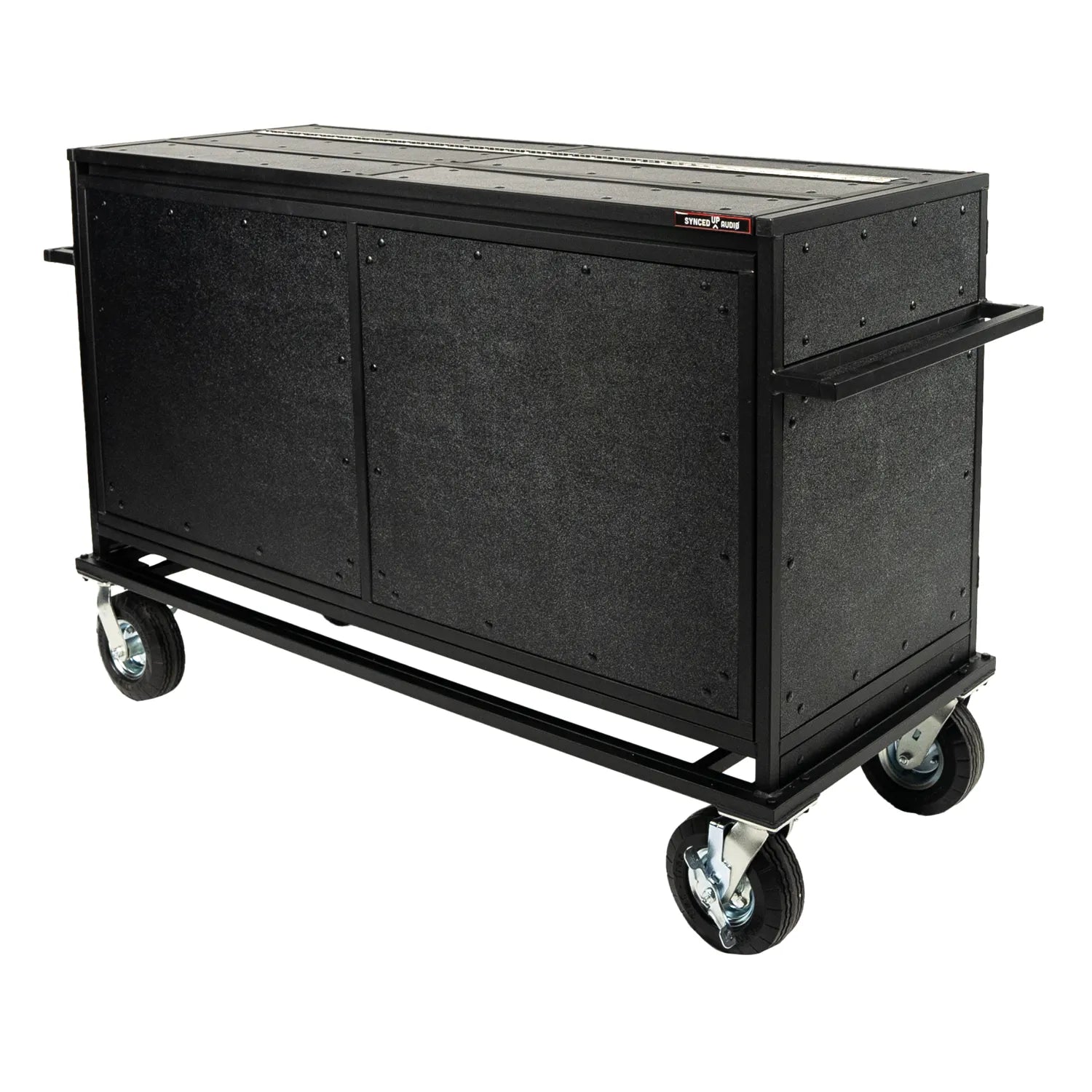 Premium Enclosed Synth Cart | Synced Up