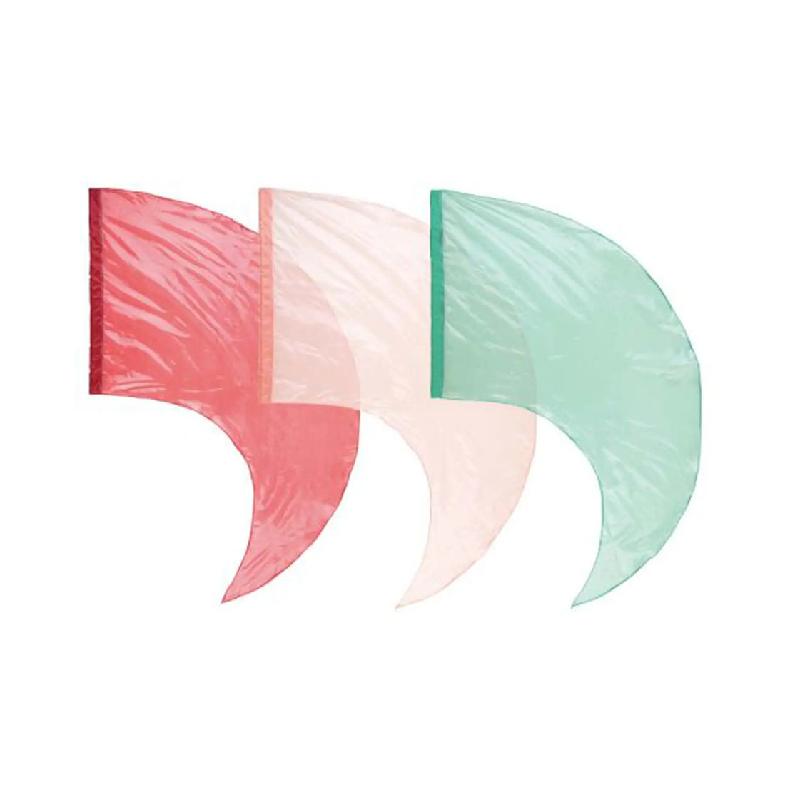 Solid Crystal Clear Swing Flags | Color Options