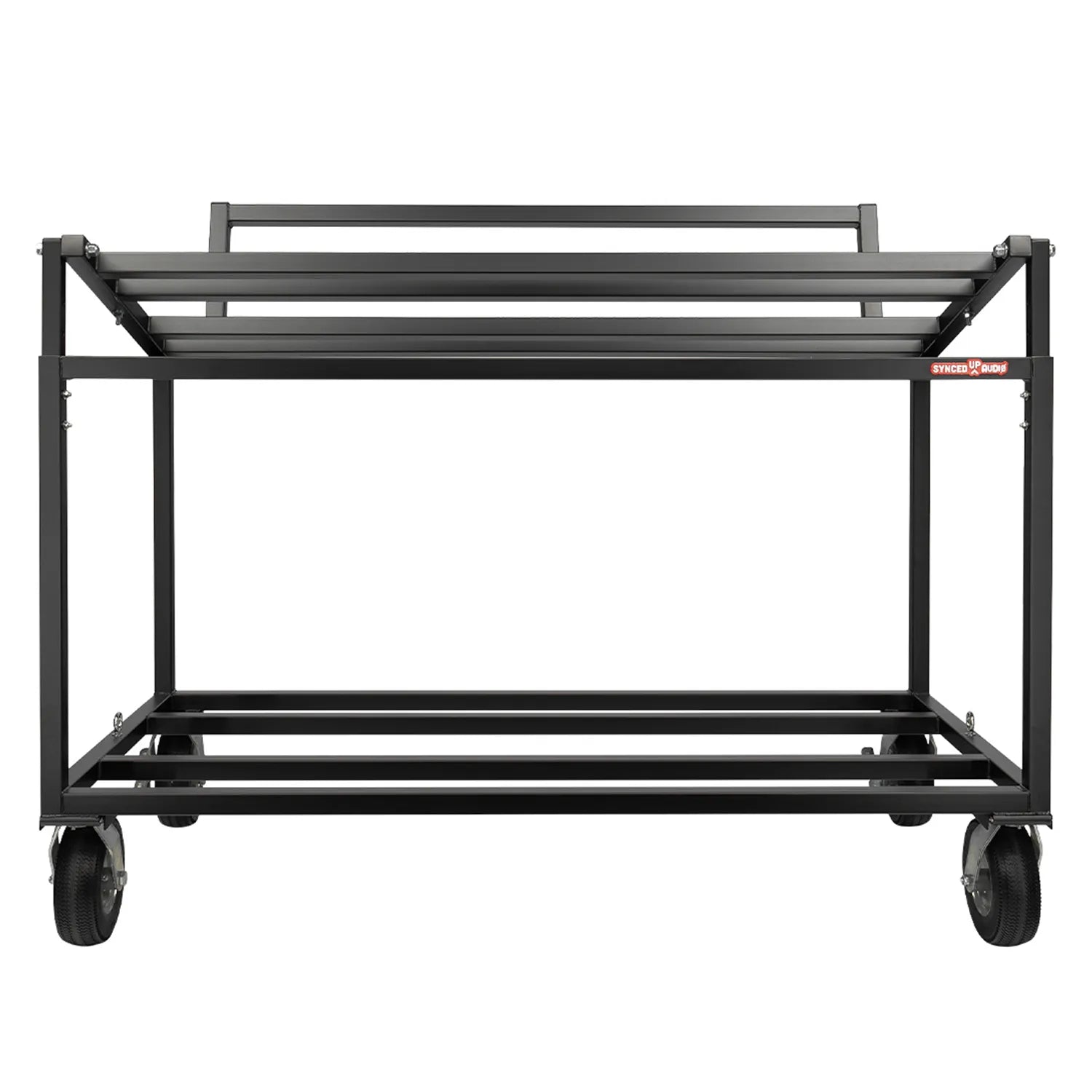 (SC3) Extended Stacked Speaker Cart | Synced Up