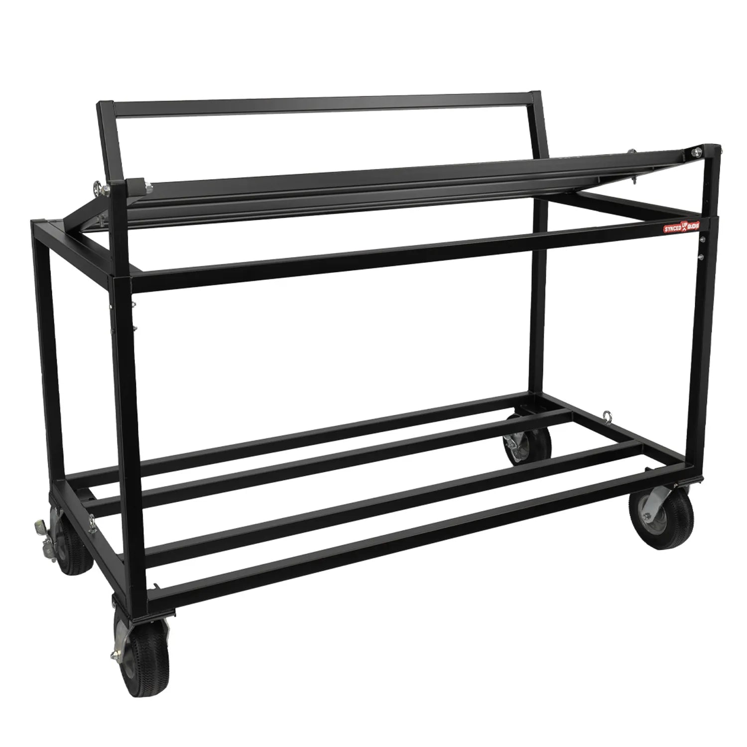 (SC3) Extended Stacked Speaker Cart | Synced Up