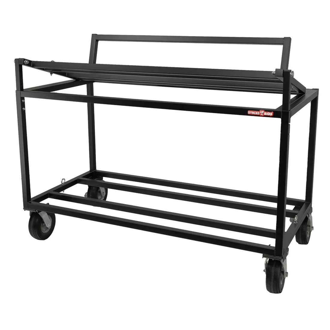 (SC3) Extended Stacked Speaker Cart | Synced Up
