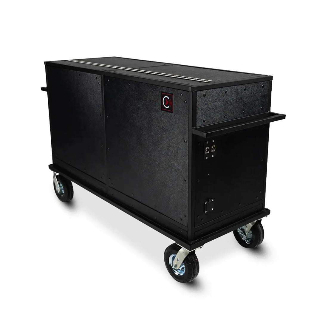 (SY3) Standard Enclosed Synth Cart | Synced Up