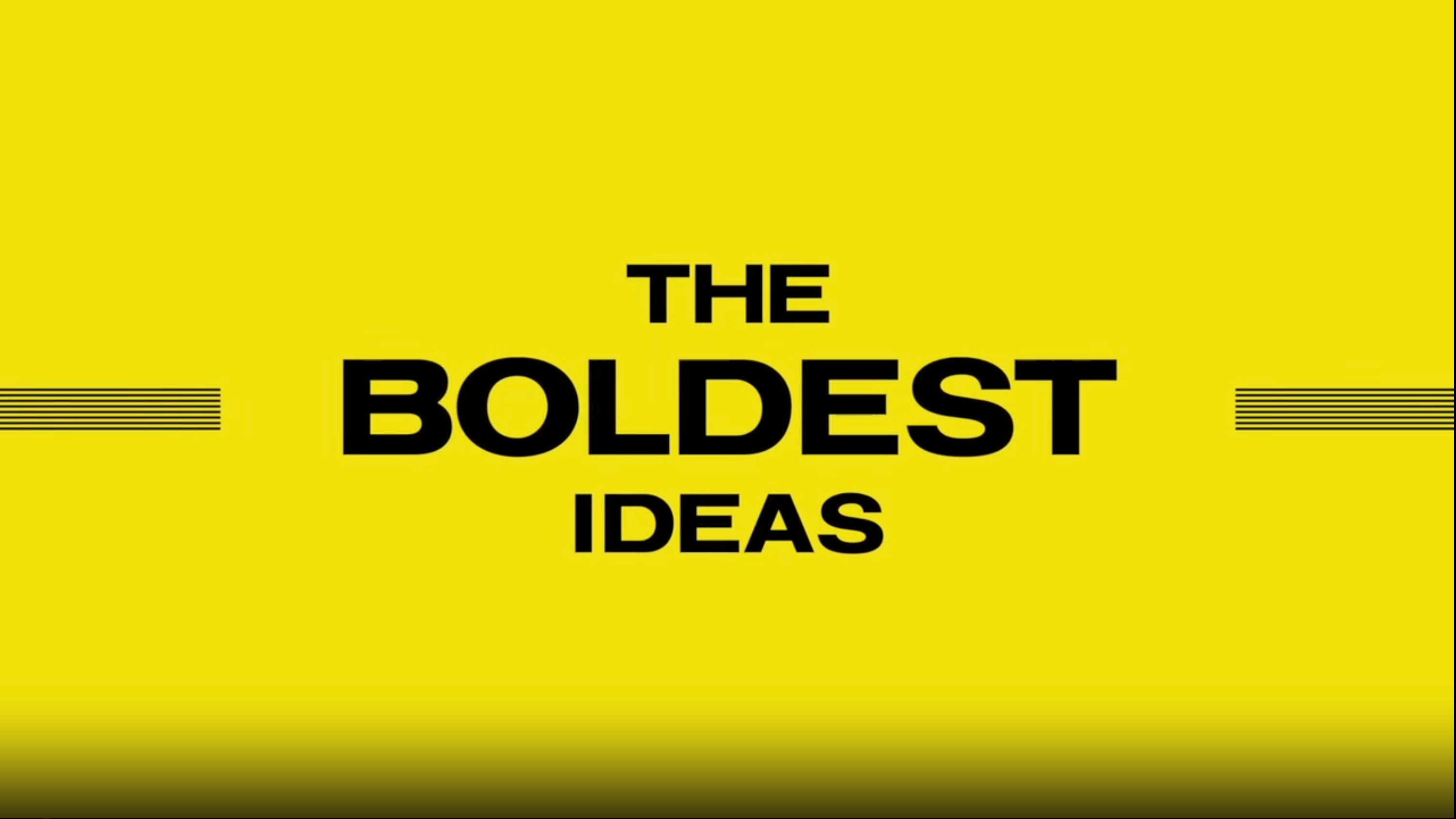 Load video: BOLD BEGINS HERE