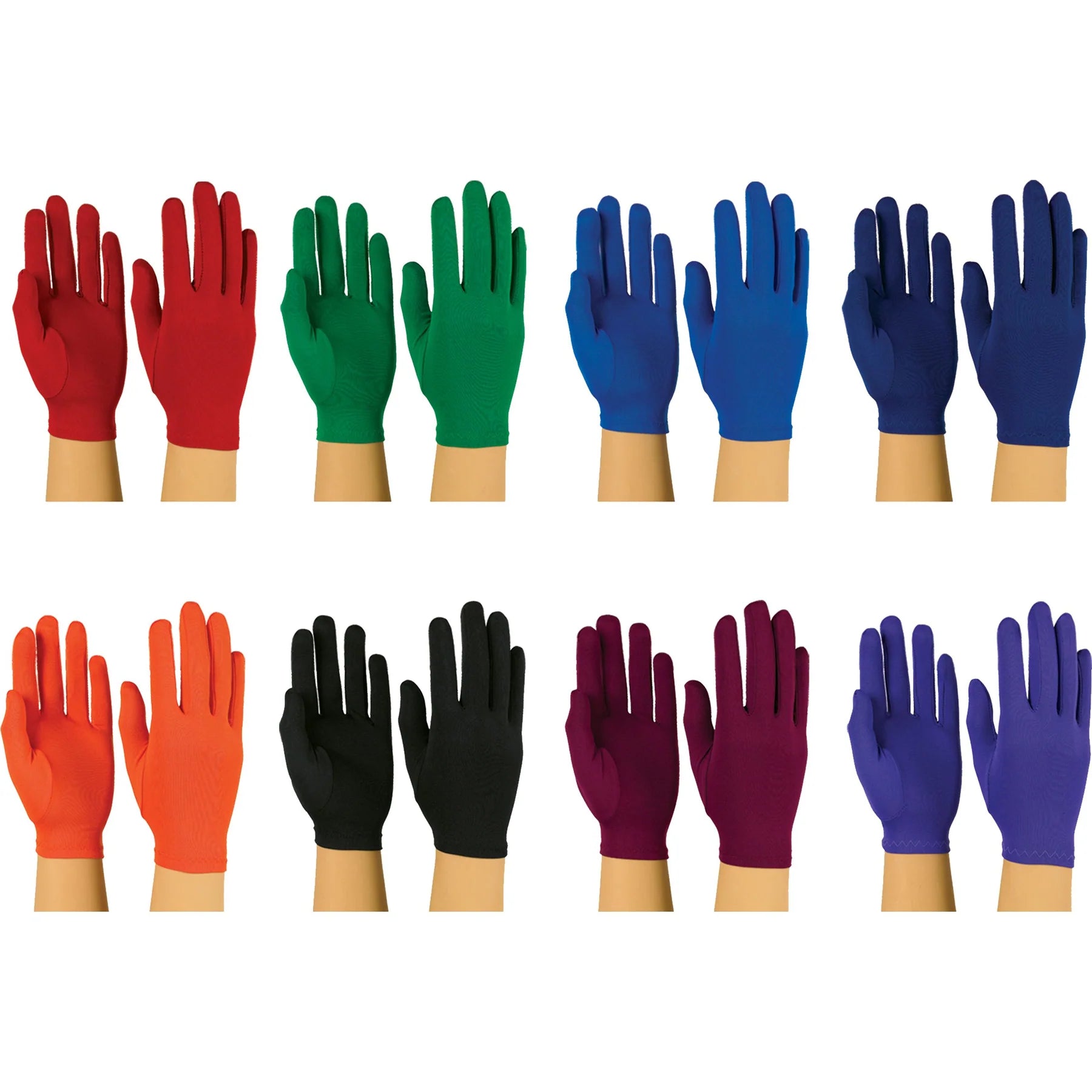 Solid Color Polyester Glove